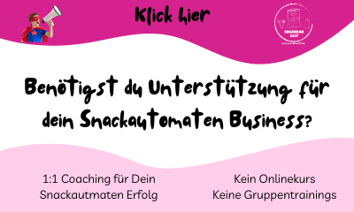 Snackautomaten Coaching