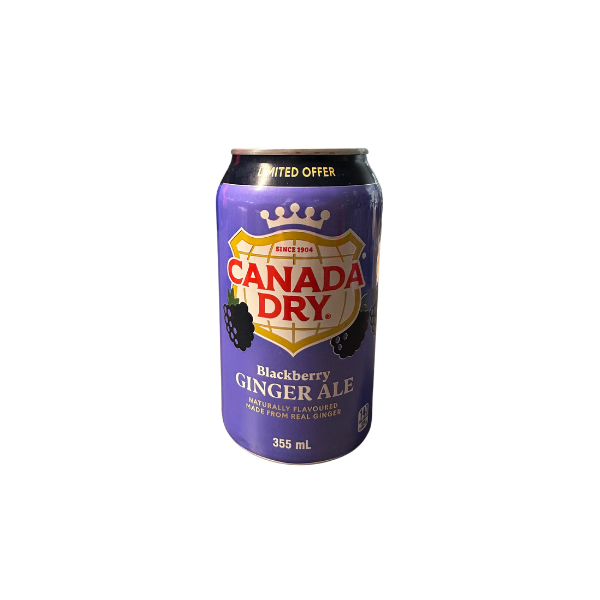 Canada Dry Blackberry Ginger Ale 355 ml Dose (inkl. Pfand)