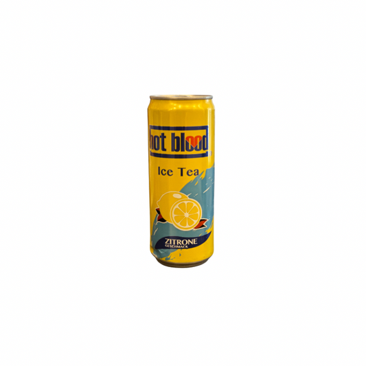 hot blood Ice Tea Zitrone 330 ml (inkl. Pfand)