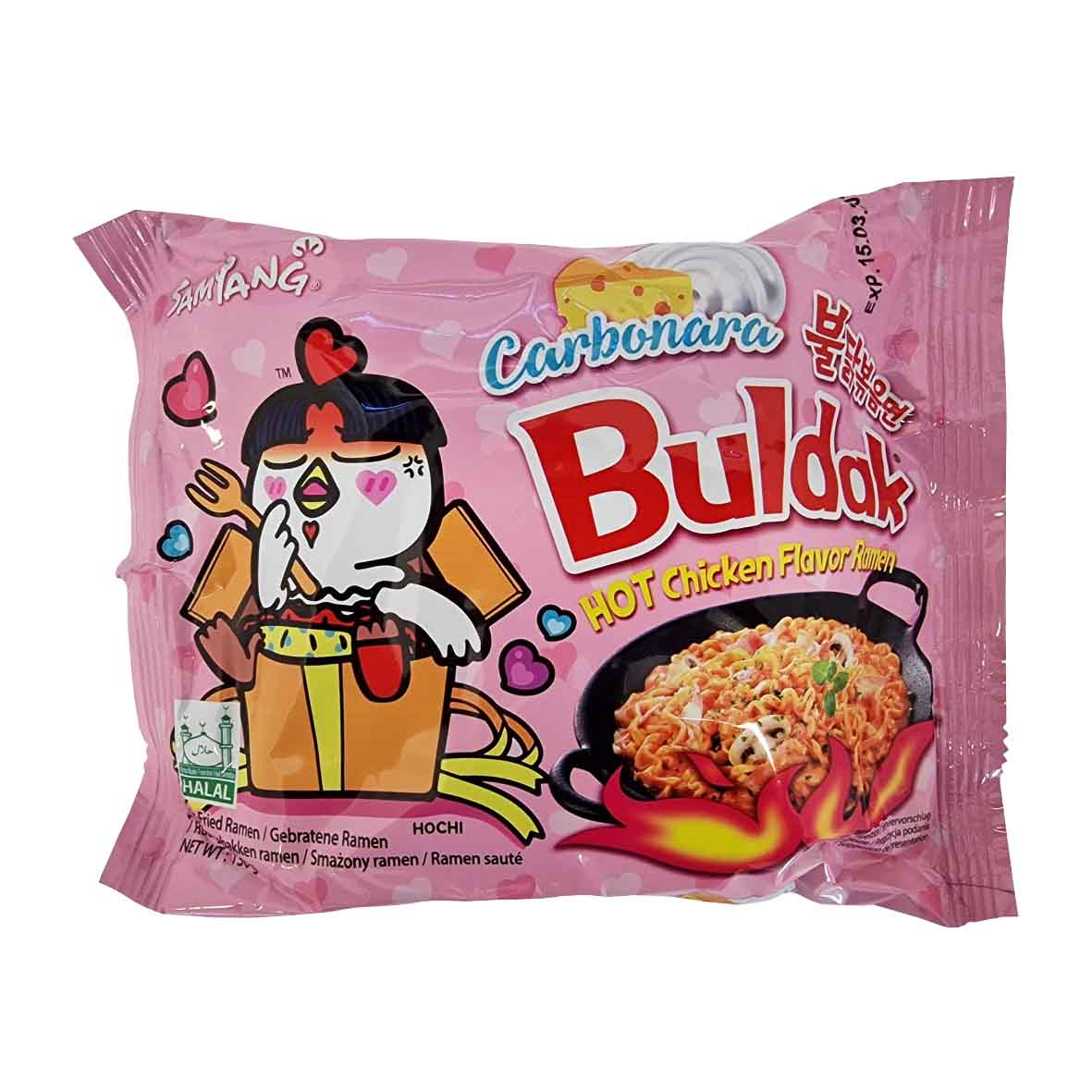 Samyang - Buldak Hot Chicken Flavor Ramen - Carbonara