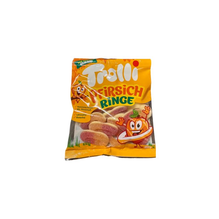 Trolli Pfirsich Ringe 150g